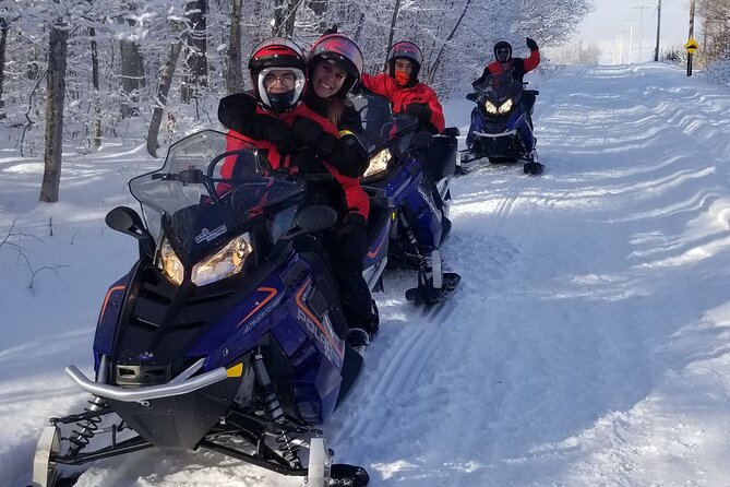 1.5-Hour Guided Snowmobiling Adventure - The guide makes the difference