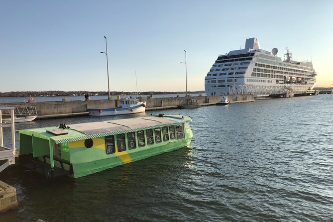 1.5hr Harbour Experience on North America's LARGEST solar boat! - Victoria Park and the harbour entrance