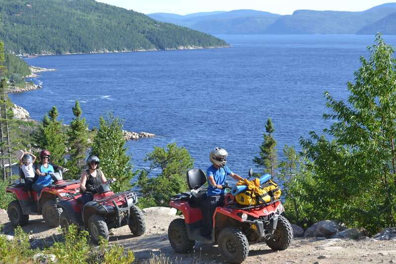 15 min. Tadoussac : Guided ATV tour excursion - Key points at a glance