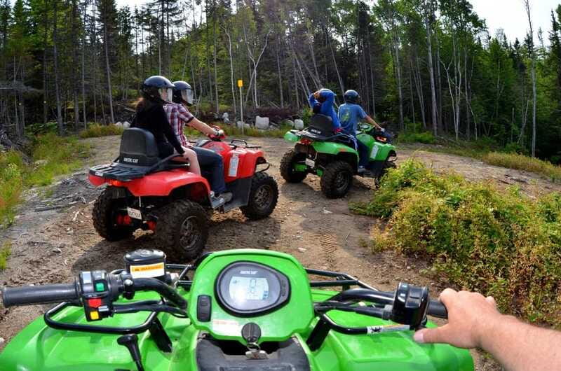 15 min. Tadoussac : Guided ATV tour excursion - What to wear and bring