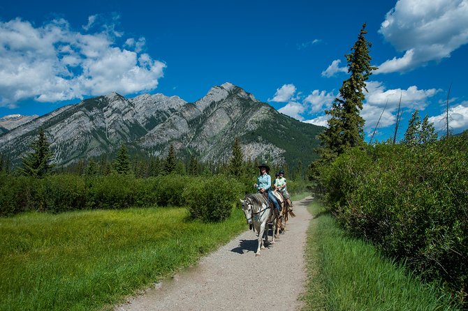 2 Hour Banff Horseback Riding Adventure - Passing the Cave and Basin area