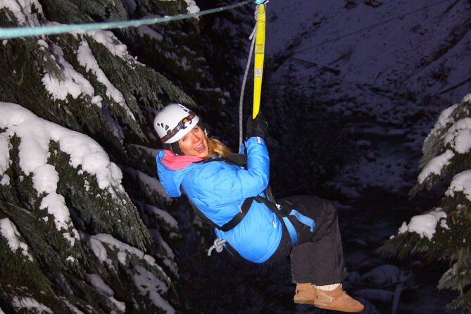 2 Hour Late Afternoon Winter Zipline Adventure - Is $126.17 a Fair Price?