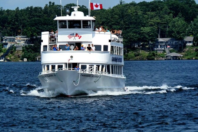 3-Hour 1000 Islands Cruise from Gananoque with views of Boldt Castle - Millionaires Row shows the private side of the river