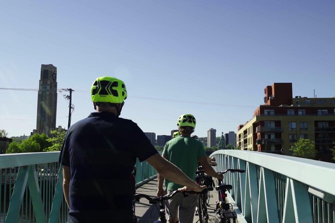 3 Hour Montreal City Bike Tour with Wine or Beer (AM & PM) - The Longer Vista Architecture Tour