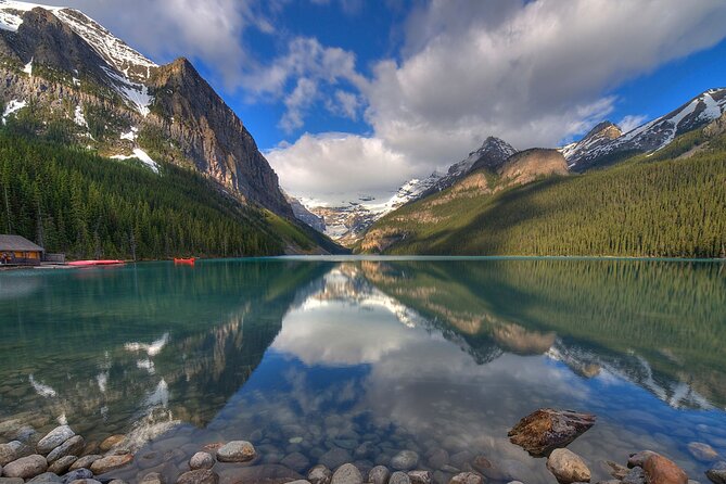 8 Iconic Stops. 12 Comfy Seats. See Banff's Best in First Class. - Lake Louise gives you the classic opening view