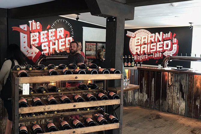 Afternoon Wine, Beer and Charcuterie Tour in Niagara-on-the-Lake - Konzelmann Estate: lakefront setting and the food pairing