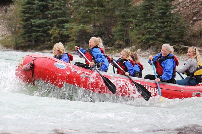 Athabasca Expressway Whitewater Rafting - The Athabasca River adds more than rapids