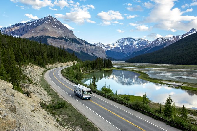 Athabasca Glacier Snow Trip from Banff - The Glacier Skywalk changes your view of the valley