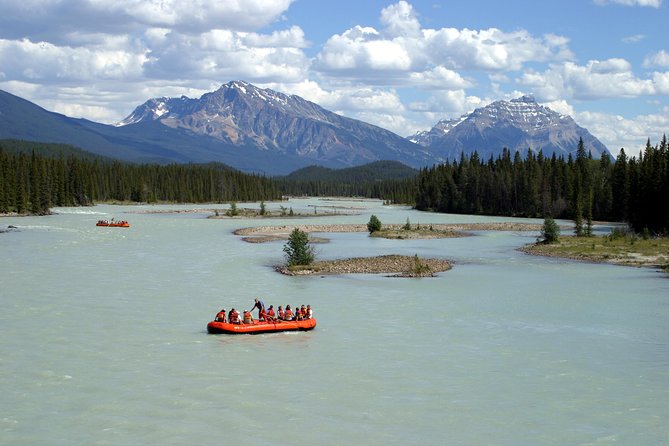 Athabasca River Easy Scenic Raft Trip - Meeting in Jasper at noon
