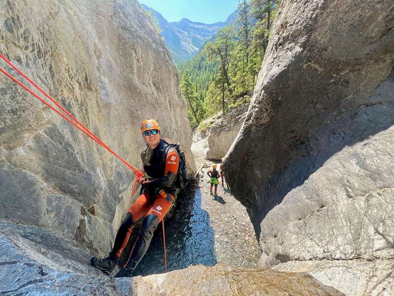 Banff: Beginner Canyoning Half-Day Tour - The one-hour approach is part of the adventure