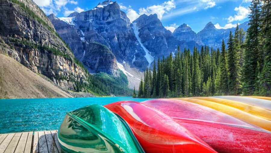 Banff/Canmore Moraine Lake & Lake Louise-Hike/Canoe/Sightsee - Key points to know before booking