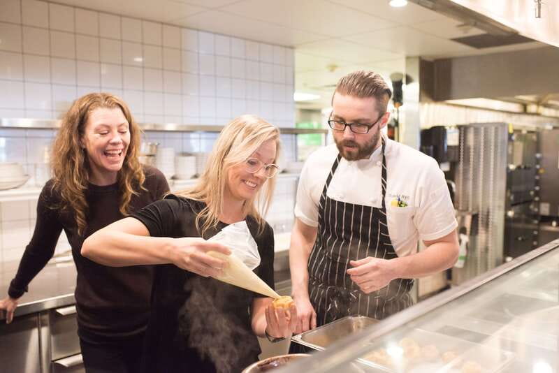Banff: Castle Food Experience at Banff Springs Hotel - A signature dish and the people behind it