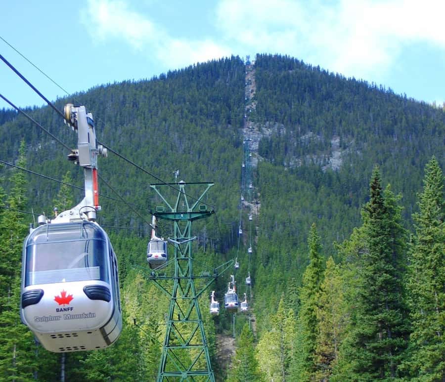 Banff: Gondola, Hot Springs, Bow falls & Three lakes tour - What the $57 base price really covers