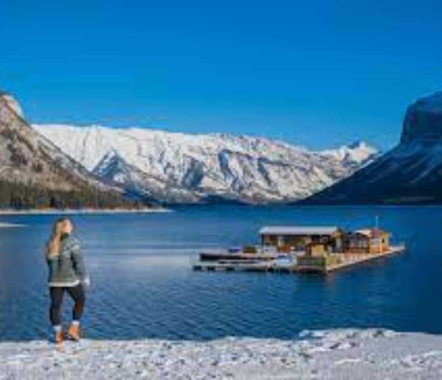 Banff: Gondola, Hot Springs, Bow falls & Three lakes tour - The Banff Gondola above Sulphur Mountain