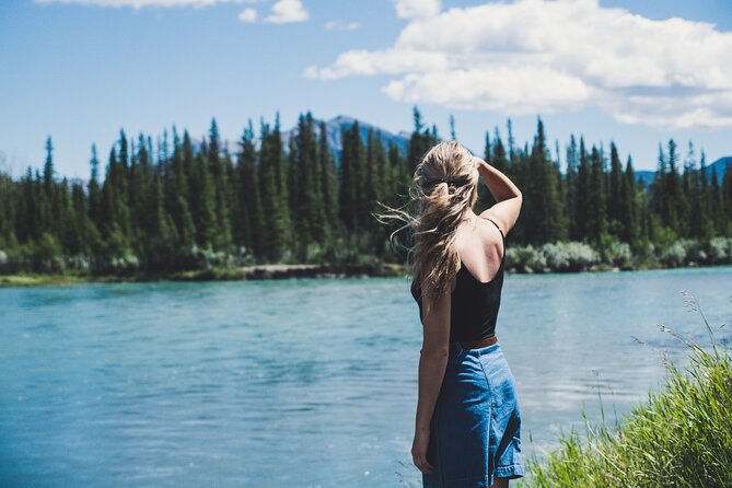 Banff Highlights & Wildlife | Award-Winning Small Group Adventure - Surprise Corner and Bow Falls fill out the Banff highlights