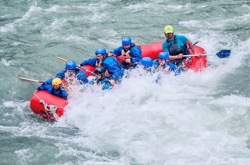 Banff: Kananaskis River Whitewater Rafting Tour - Arriving at the River Base near Stoney Nakoda