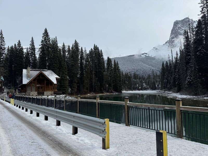 Banff: Lake Louise, Moraine, Emerald Lake & Johnston Canyon - Natural Bridge is a quick geological stop