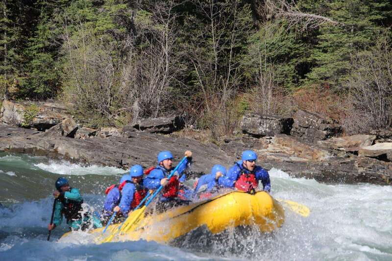 Banff: Morning Whitewater Rafting Tour in Horseshoe Canyon - Quiet water first, then the serious splashing