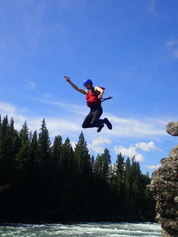 Banff: Morning Whitewater Rafting Tour in Horseshoe Canyon - Arriving at Nakoda Lodge and getting ready