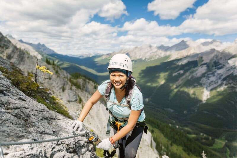 Banff: Mount Norquay 2.5 or 4-Hour Guided Via Ferrata Climb - The views and the weather factor