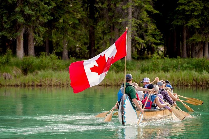 Banff National Park Big Canoe Tour - Starting at the Banff Canoe Club