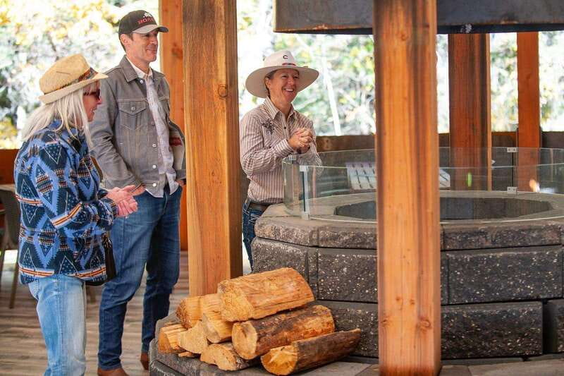 Banff: Wagon Ride with Cowboy Cookout BBQ - Roping, horseshoes, and the cowboy theme
