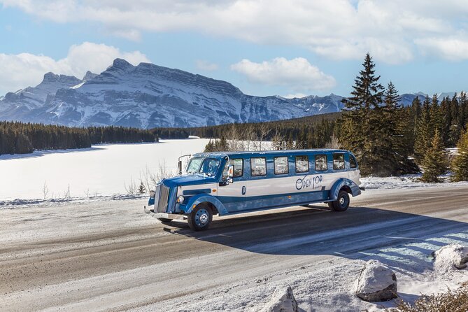 Banff Winter Tour Featuring Mountaintop Dinner and Banff Gondola - Cascade Ponds and Tunnel Mountain Drive: short stops with flexible timing