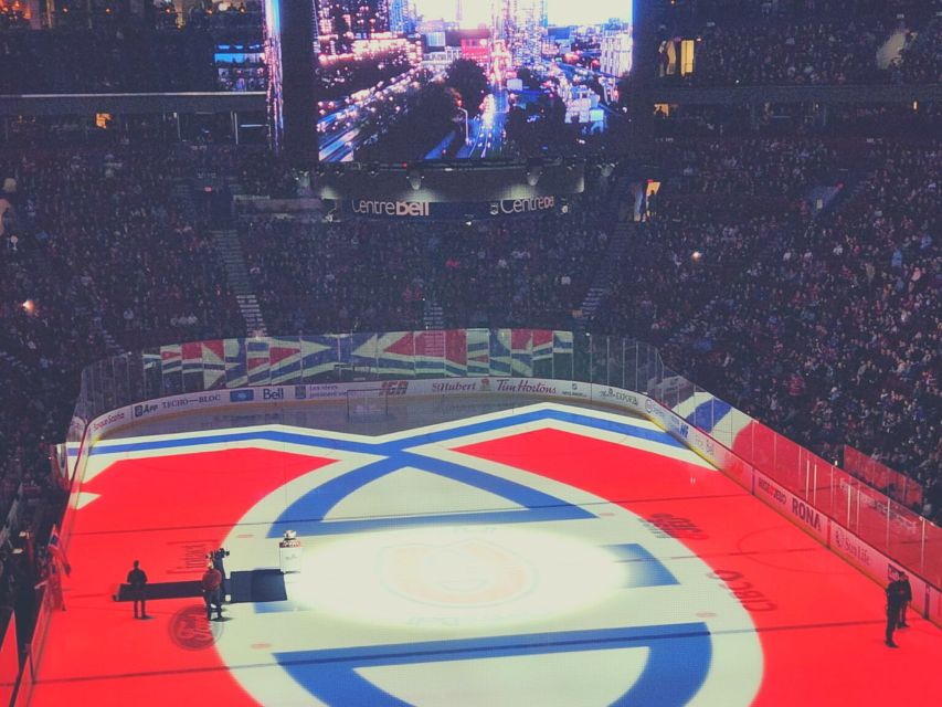 Bell Centre: Montreal Canadiens Ice Hockey Game Ticket - Why a Canadiens Game Matters in Montreal