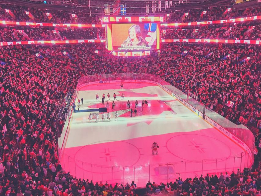 Bell Centre: Montreal Canadiens Ice Hockey Game Ticket - What Your Three Hours Look Like