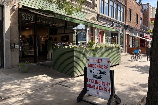Beyond the Bagel: Montreal Jewish Food Walking Tour - Saint-Laurent Boulevard shows old and new Montreal