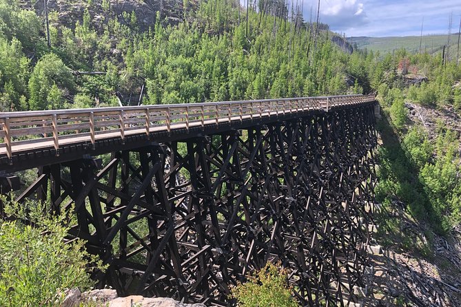Bicyle Tour on Historical Kettle Valley Railway from Myra Canyon to Penticton - Wine Tasting Finishes the Day in Penticton
