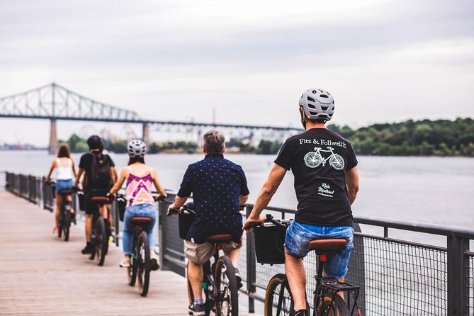 Bike / E-bike Tour : Downtown, Old Montreal, Waterfront by Fitz - What the Fitz ride is really good at