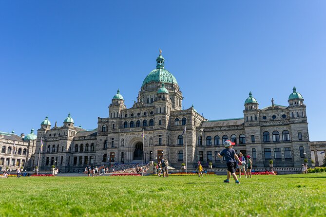 Butchart Gardens and Victoria Sightseeing Tour from Vancouver - Victoria’s Inner Harbour, Mile 0, and the Empress