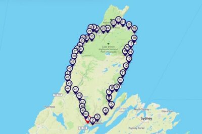 Cabot Trail: a Smartphone Audio Driving Tour