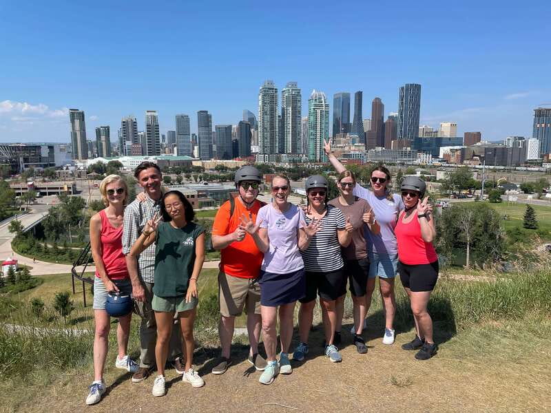 Calgary: City Bike Tour, Highlights and Bow River - Fort Calgary adds the city’s historic backbone