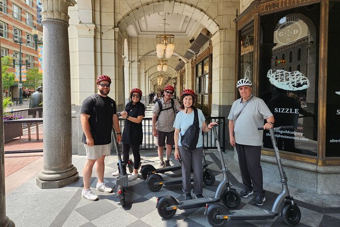 Calgary City Highlights 2 Hour E-Scooter Tour - Prince’s Island Park and the Bow River