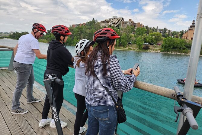 Calgary City Highlights 2 Hour E-Scooter Tour - Central Memorial Park’s quieter pause