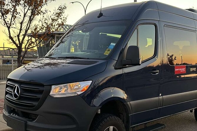 Calgary YYC Airport: Affordable Shared Shuttle to Banff & Canmore - Canmore stop at Northwinds Hotel by Basecamp