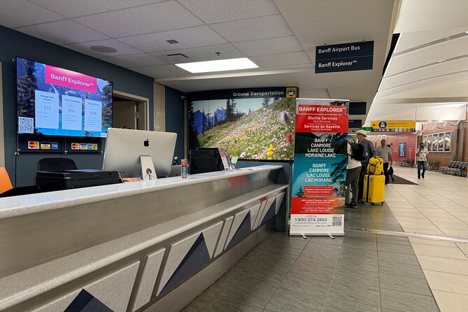 Calgary YYC Airport: Affordable Shared Shuttle to Banff & Canmore - What the price includes