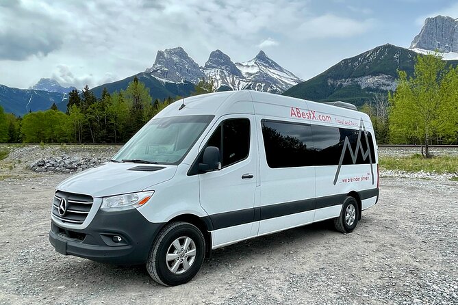 Calgary YYC Airport to Banff |Canmore| Kananaskis–Private Shuttle - What the 1-hour-35-minute trip really means