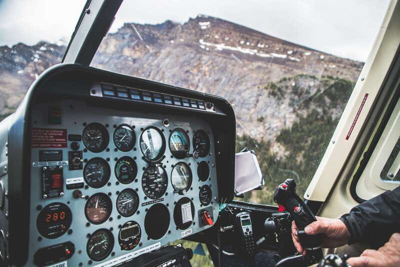 Canadian Rockies: Helicopter Flight with Exploration Hike - Flying over the Wilson Icefield and Columbia Icefield
