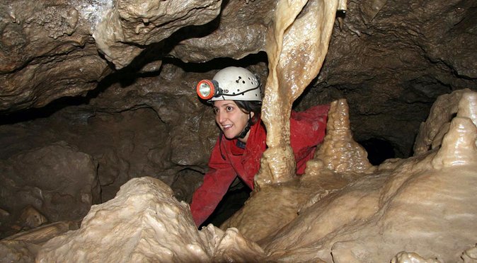 Canmore Caving Explorer Tour - The Uphill Start at Canmore