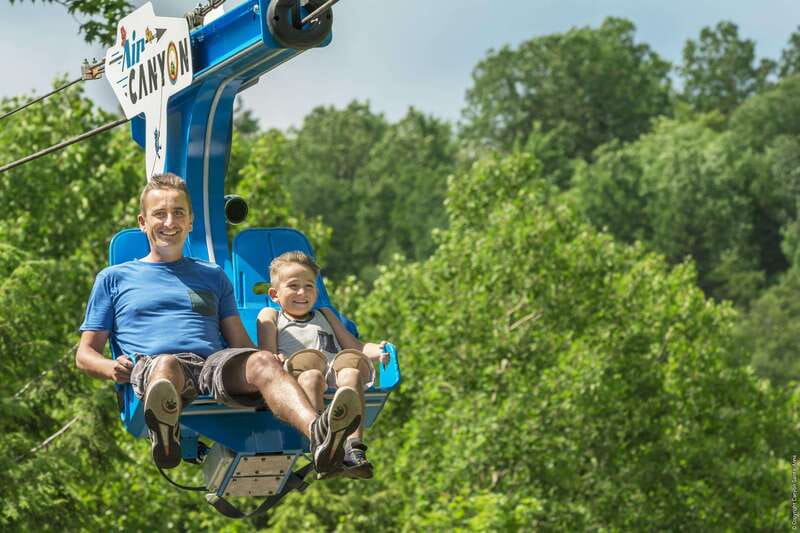 Canyon Sainte Anne: Air Canyon Ride with Park Entry - Key points at a glance