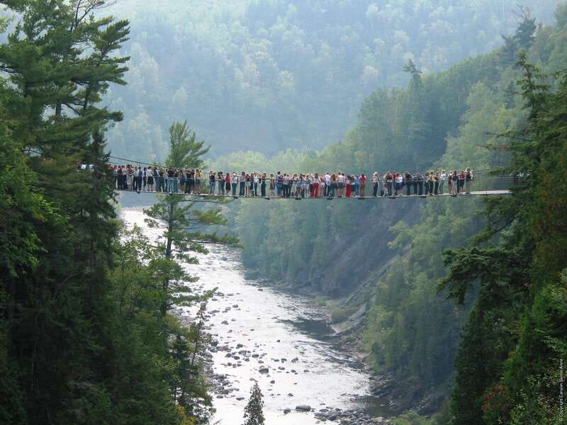 Canyon Sainte Anne: Air Canyon Ride with Park Entry - What the Air Canyon ride is really like