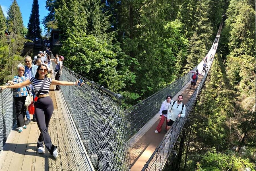 Capilano Br+Grouse Mtn+Dam+Lake&Hatcher/5in1/Small Group/Car - Grouse Mountain brings bears, birds, and big views