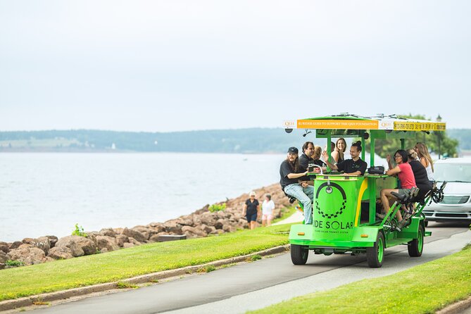 Charlottetown waterfront SOLAR PartyBike food & drink experience! - Key points before you book