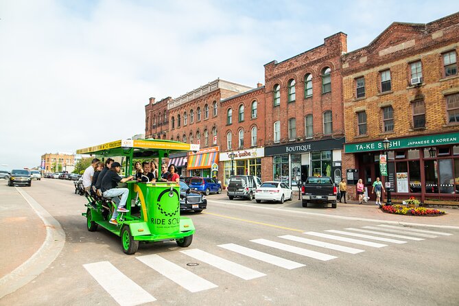 Charlottetown waterfront SOLAR PartyBike food & drink experience! - Starting at Founders’ Food Hall