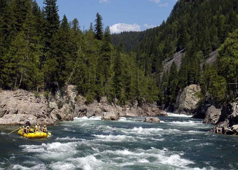 Clearwater BC Rafting with time for a waterfall Tour - What Class II to IV actually feels like