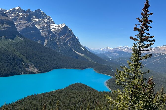 Columbia Icefield Peyto Lake Bow Lake from Calgary Canmore Banff - How to prepare for a long mountain day