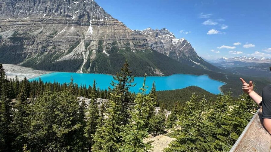 Columbia Icefield, Skywalk, Crowfoot Glacier, and Lakes Tour - Winter means a different Canadian Rockies day